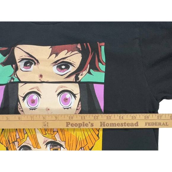 Demon Slayer Kametsu No Yaiba Graphic Tshirt Size Medium Character Eyes Anime - Picture 5 of 6